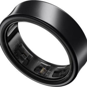 Galaxy Ring, AI Smart Ring, Size First w/Sizing Kit, No App Subscription, Fitness Monitor, Sleep Tracker, Up to 7-Day Battery, Size 12, Titanium Black [US Version, 1Yr Manufacturer Warranty